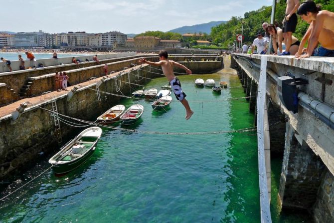 Verano en Zarautz : foto en Zarautz