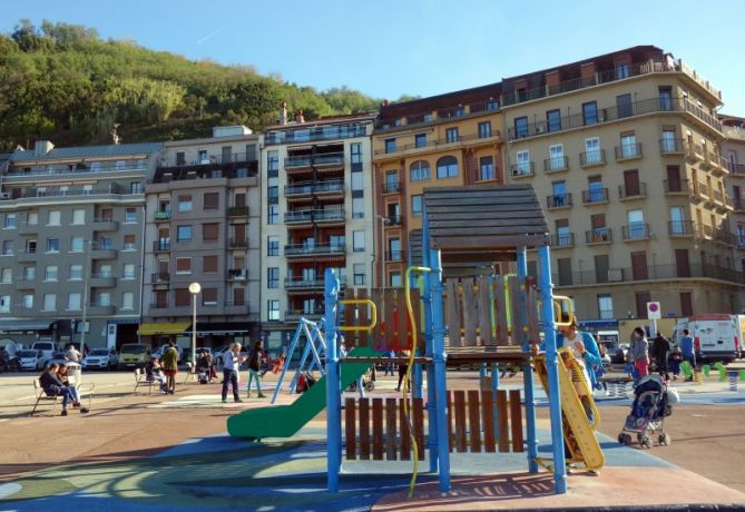 vida en el parque: foto en Donostia-San Sebastián