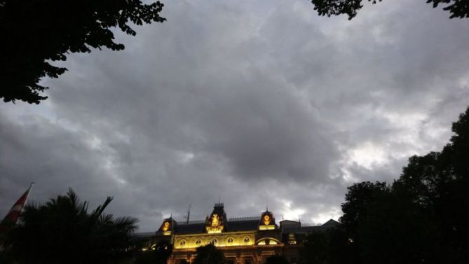 Viene tormenta: foto en Donostia-San Sebastián