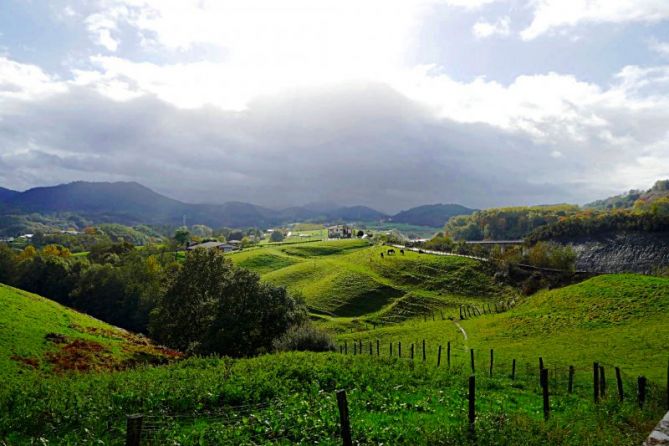 vista de las montañas: foto en Errenteria