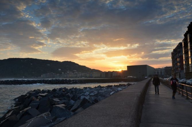 Vista de un paseo mañanero: foto en Donostia-San Sebastián