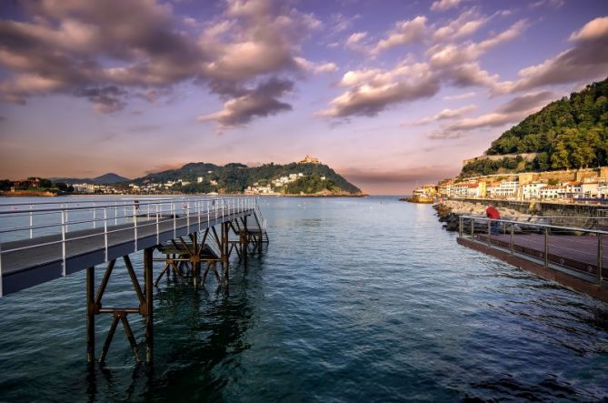 Vistas: foto en Donostia-San Sebastián