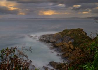 Vistas hacia el mar.