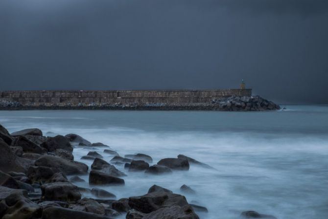 Zumaiako itsasargia: foto en Zumaia