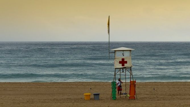 Zurriolako hondartza: foto en Donostia-San Sebastián