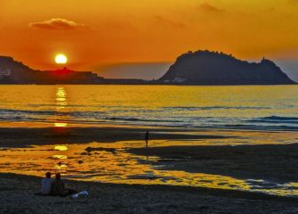 Atardecer romántico 