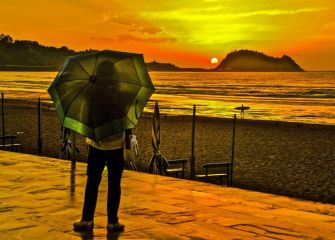 Atardecer con "Sirimiri"