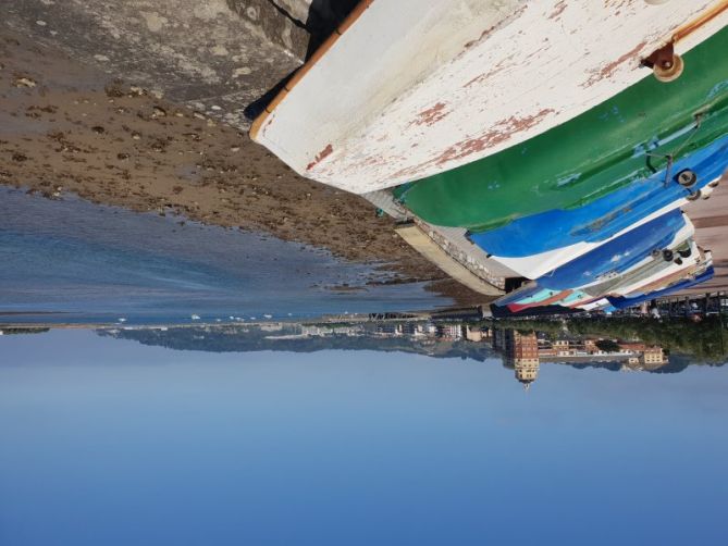 Barcos: foto en Hondarribia