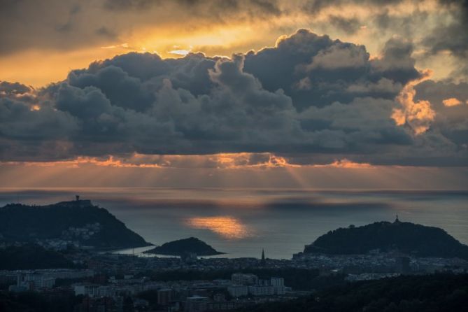 Desde un rinconcito por un rayo de luz: foto en Donostia-San Sebastián