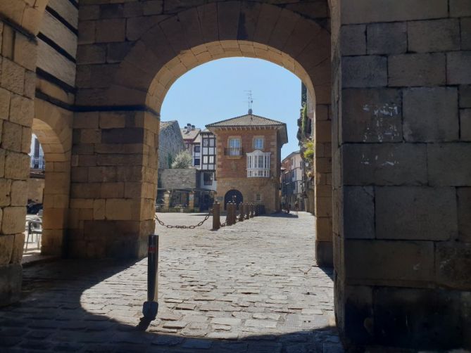 Entrada: foto en Hondarribia