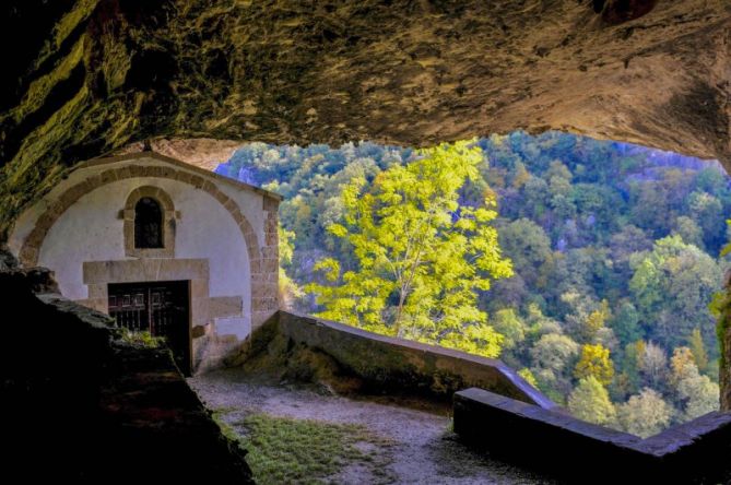 La ermita de Sandailli: foto en Oñati