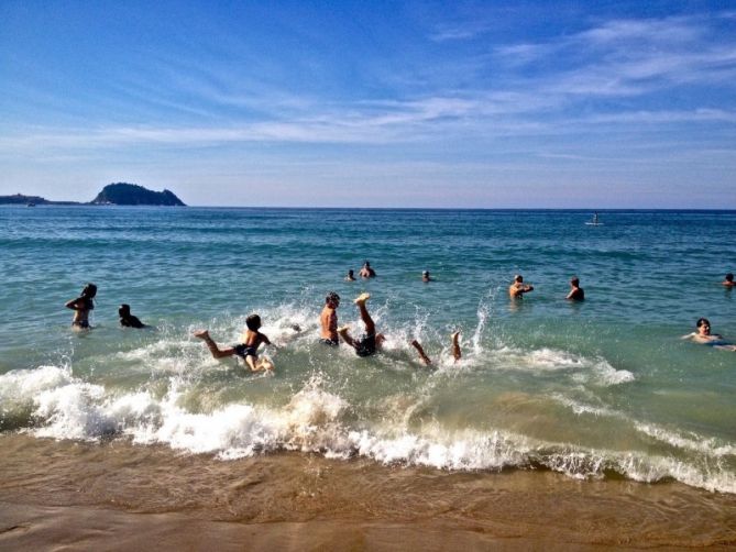 Al fin Vacaciones!!!: foto en Zarautz