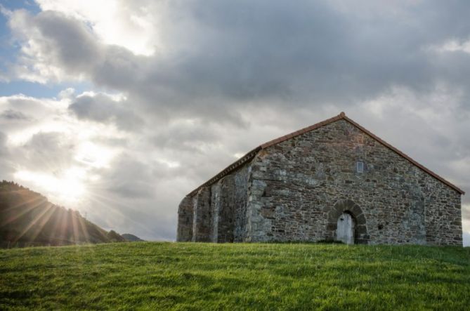 Hermita de San Sebastian: foto en Berastegi