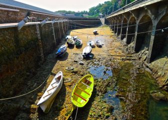 Mareas vivas  en el puerto de Zarautz 