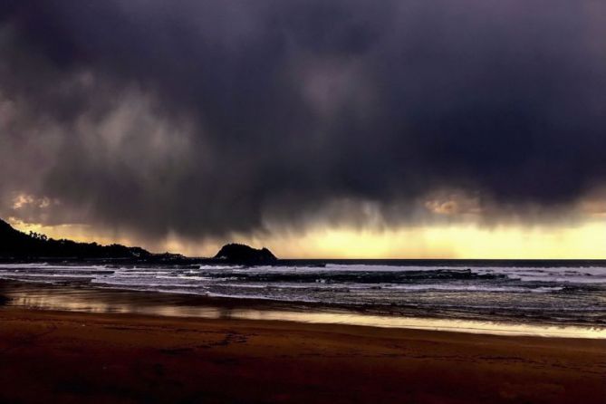 Parece que va a llover : foto en Zarautz