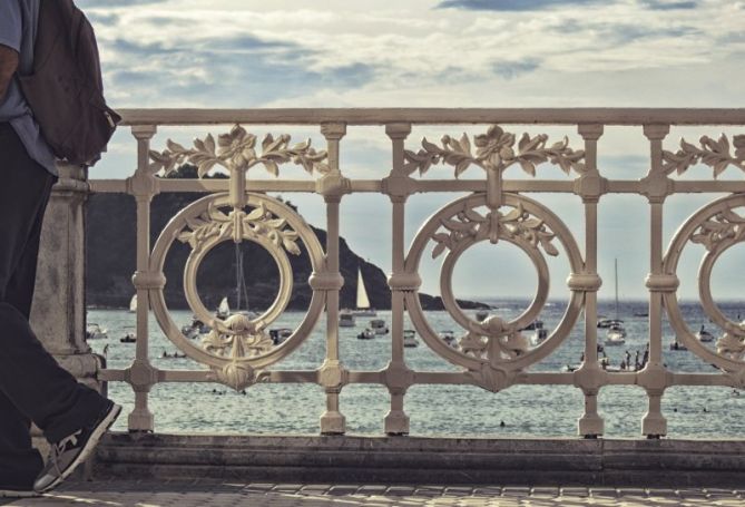 Paseo Marítimo: foto en Donostia-San Sebastián