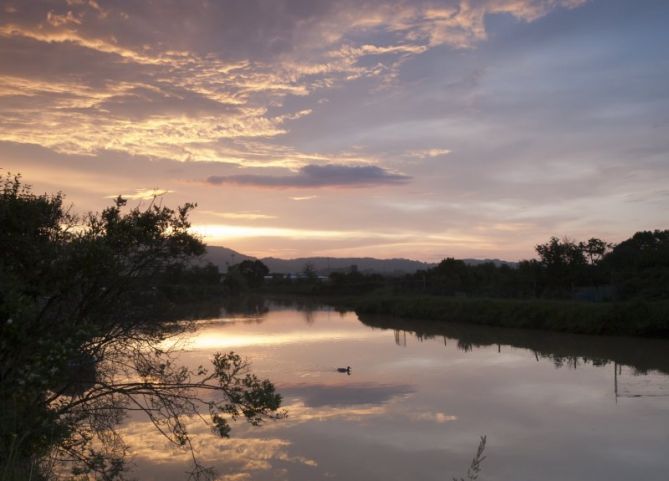 rio bidasoa: foto en Irun