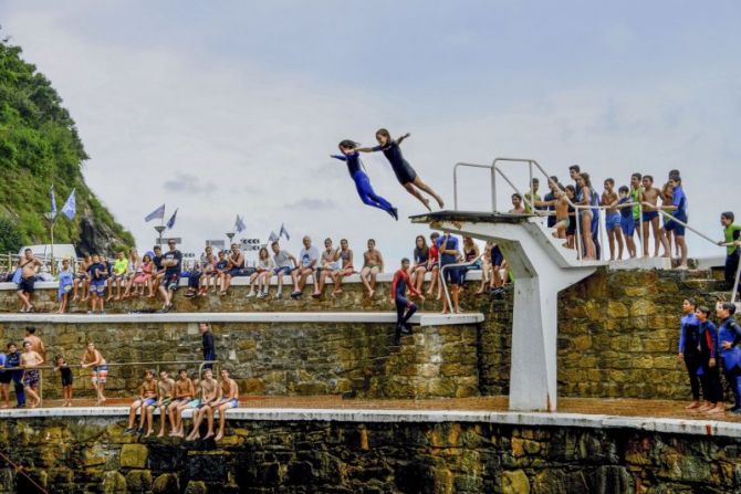 Salto de Angeles : foto en Zarautz