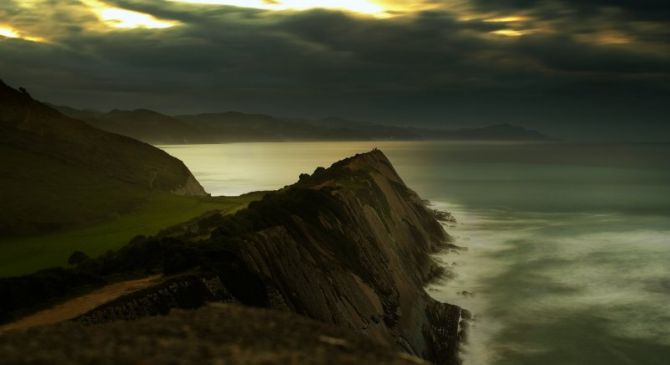 Acantilado : foto en Zumaia