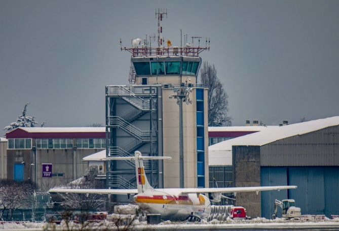 Aeropuerto de San Sebastian: foto en Hondarribia