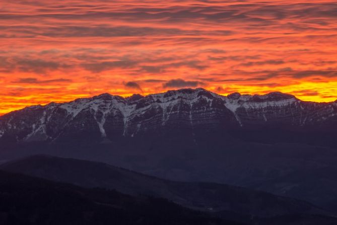 Aitzgorri gorri: foto en Ordizia