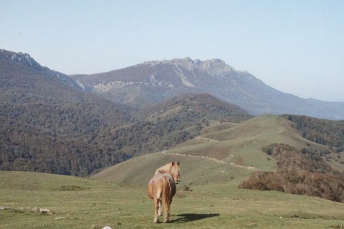 Aizkorri: foto en Zegama