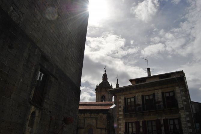 Alde zaharra: foto en Hondarribia