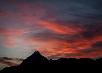 Amanecer en Aralar