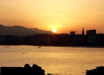Amanecer donostiarra 