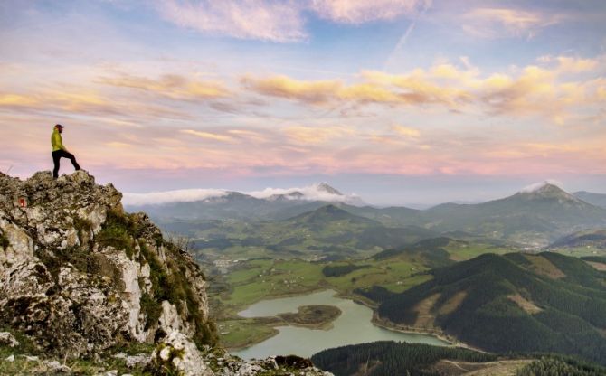 Amanecer con vistas: foto en Oñati