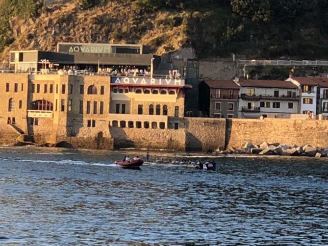 Aquarium al atardecer: foto en Donostia-San Sebastián