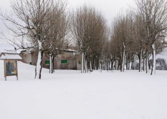 Aralar con nieve 
