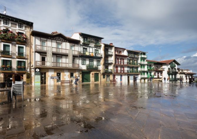 Arma Plaza: foto en Hondarribia