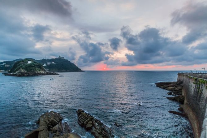 Atardecer En la Bahia: foto en Donostia-San Sebastián