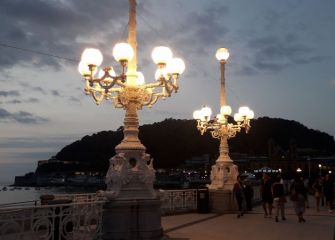 atardecer en la Concha