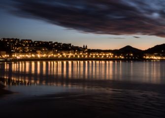 Atardecer en la Concha