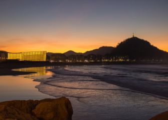 Atardecer desde Sagües