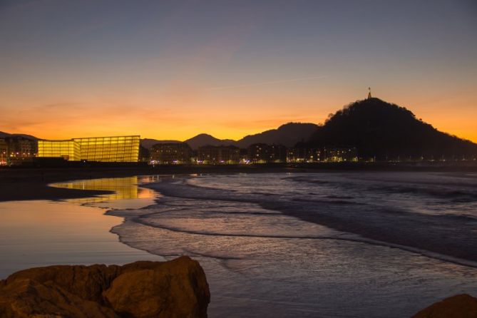 Atardecer desde Sagües: foto en Donostia-San Sebastián