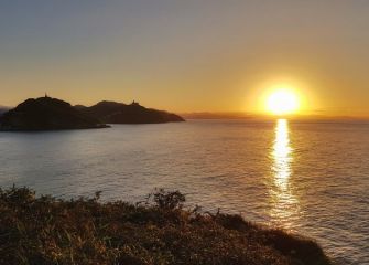 Atardecer en Donosti