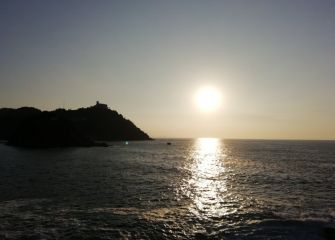 Atardecer en Donosti