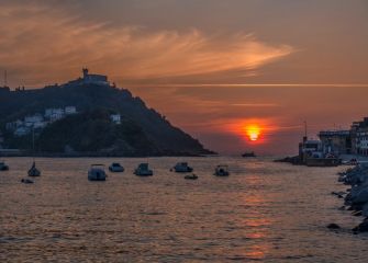 Atardecer donostiarra