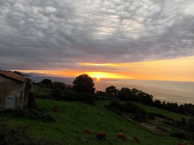 Atardecer en Igueldo : foto en Donostia-San Sebastián