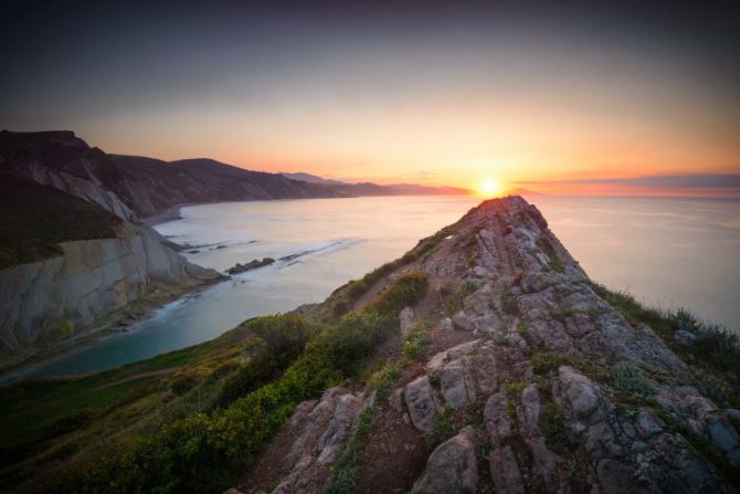 Azken hatsa: foto en Zumaia