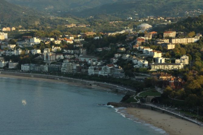 Bahía de La Concha: foto en Donostia-San Sebastián