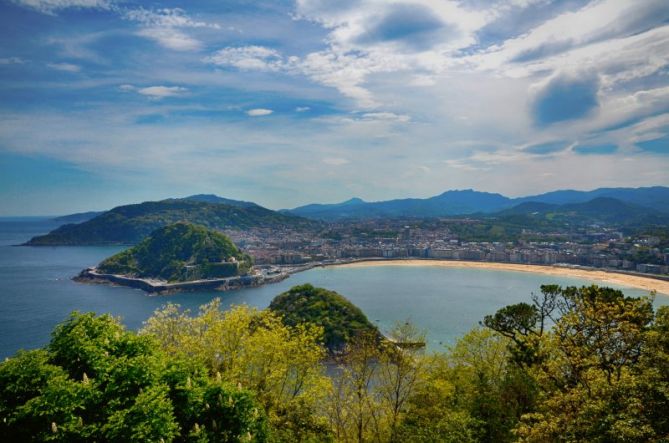 Bahía de La Concha: foto en Donostia-San Sebastián