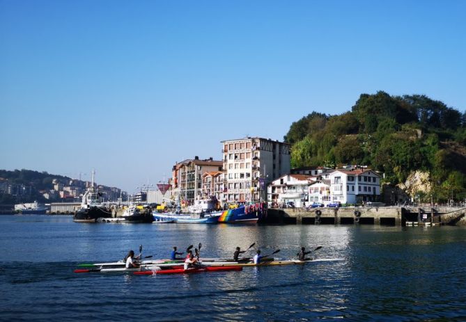 Bahía de pasaia: foto en Donostia-San Sebastián