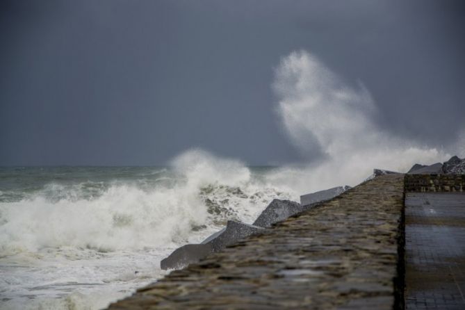 La bravura del mar: foto en Donostia-San Sebastián