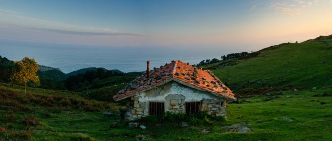 cabaña de ovejas: foto en Hondarribia