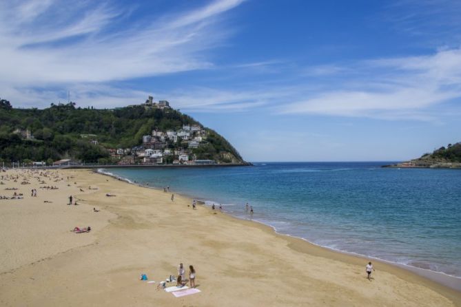 En calma: foto en Donostia-San Sebastián