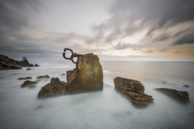 calmando el mar: foto en Donostia-San Sebastián